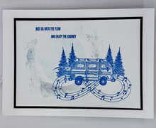 Art Inspirations - Designs by Brogan O'Rourke - Enjoy the Journey - A6 - 7 Stamps