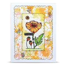AALL & Create - Lovely Coquelicots - Lovely Couleurs - A6 Stamp Set - TP-1479