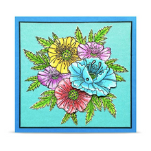 AALL & Create - Lovely Coquelicots - Lovely Couleurs - A6 Stamp Set - TP-1479