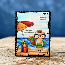AALL & Create - Floatie Abs - Dee Unfiltered - A7 Stamp Set - TP-1451