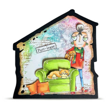 AALL & Create - Purr-plexed Dee - Dee Unfiltered - A7 Stamp Set - TP-1438