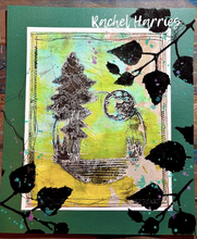Art Inspirations Stencil & Mask Set – Nature Prints: Silhouette Rose | Designed by Leonie