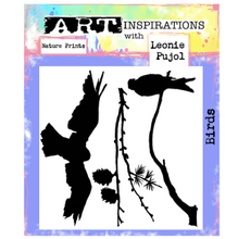 Art Inspirations Stencil & Mask Set – Nature Prints: Birds | Designed by Leonie