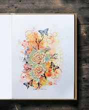 Art Inspirations - Designs by Lou Sims - A Possibility of a Dream - Dream Background - A6 - 1 Stamp