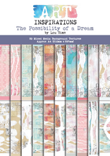 Art Inspirations - Designs by Lou Sims - A Possibility of a Dream - A4 Paper Pad - 20 Designs - 170gsm