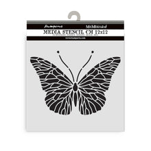 Stamperia Mixed MediaArt Thick Stencil - Quiet Days Collection - Butterfly - 12cm x 12cm