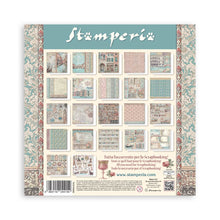 Stamperia Venice City of Art 12” x 12” Pad - 22 single faced sheets - SPSBBXLB26