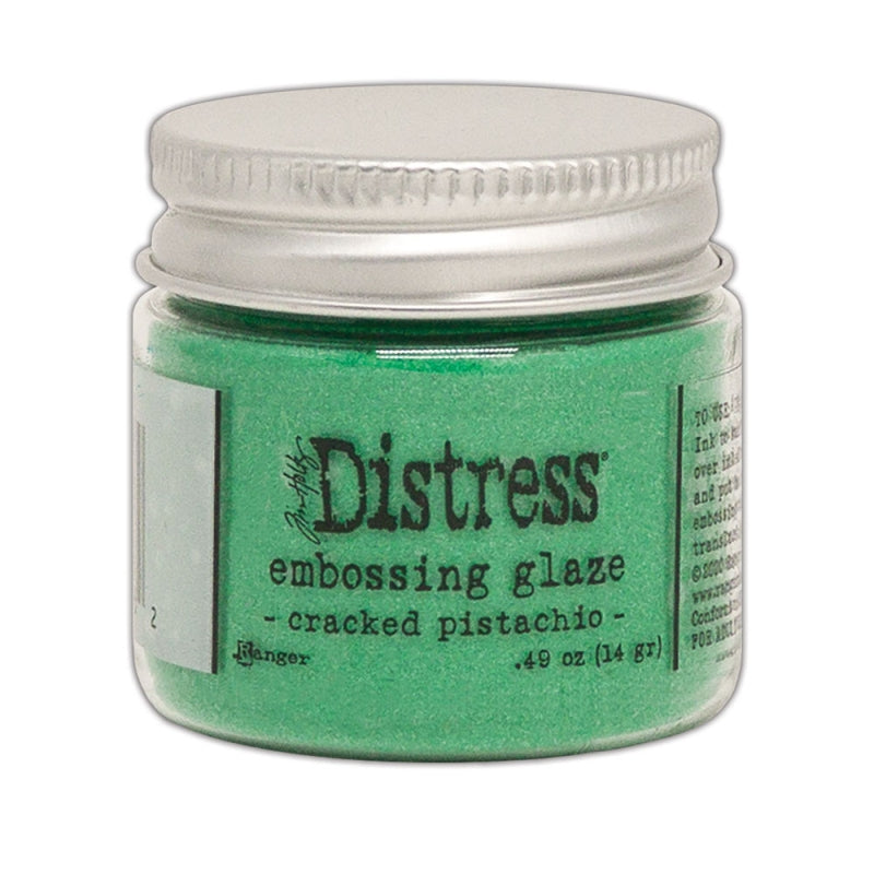 Tim Holtz Distress Embossing Glaze - Cracked Pistachio - 14g