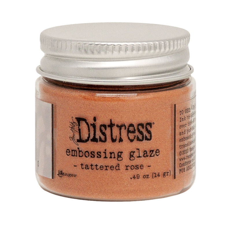 Tim Holtz Distress Embossing Glaze - Tattered Rose - 14g