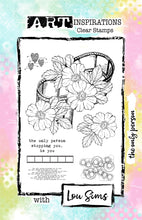 Art Inspirations - Designs by Lou Sims - A Possibility of a Dream - The Only Person - A5 - 7 Stamps