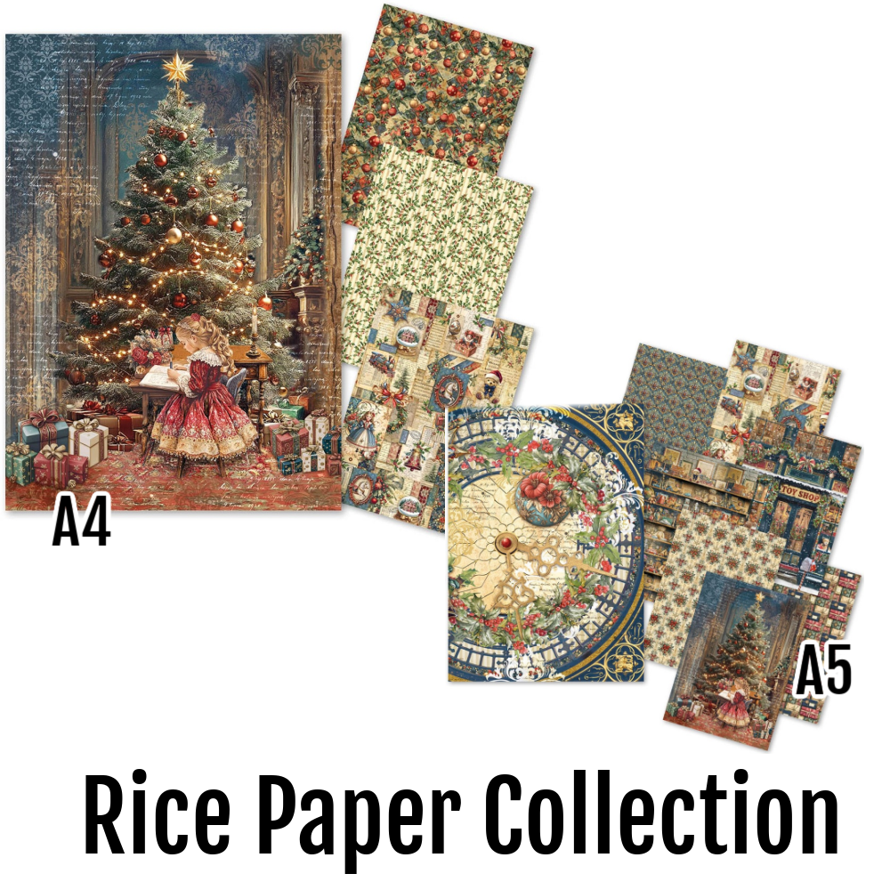 Ciao Bella - Toy Shop - Rice Paper Bundle (A4 & A5 Rice Paper Mix) - SS277