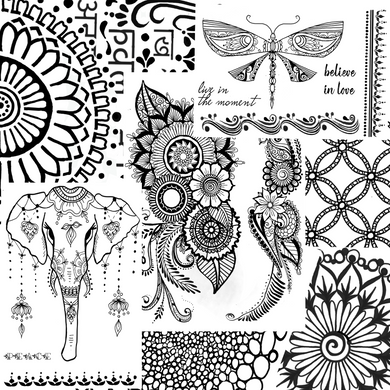 Art Inspirations Indian Dreams Collection SAVE 22.67% - stamps and stencils