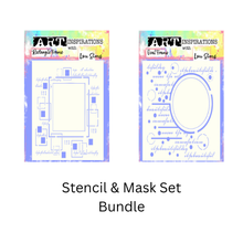 Art Inspirations - Designs by Lou Sims - Frame Bundle - A5 Stencil & Mask Sets