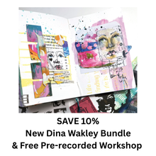 Dina Wakley Media - New Collection Bundle & Free Workshop