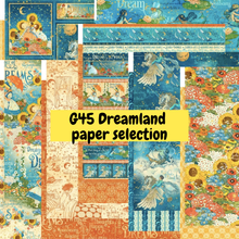 Graphic 45 – 12”x12” Dreamland Collection Paper Selection (x21 Sheets) | Save £24