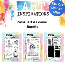 Art Inspirations - Designs by Zinski Art & Leonie - Full Collection (3 x A5 Stamp Sets)