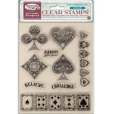 Stamperia Master of Magic Mixed Media Clear Stamp Set by Antonis Tzanidakis - WTK213 - 14cm x 18cm