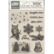 Stamperia Owl's House Collection Clear Stamp Set -  - SPWTK224 - 14cm x 18cm