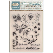 Stamperia - White Christmas - Clear Stamp Set – 14cm x 18cm