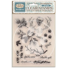 Stamperia - White Christmas - Clear Stamp Set – 14cm x 18cm