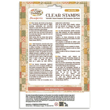 Stamperia Cozy Family Collection Clear Stamp Set – 14cm x 18cm