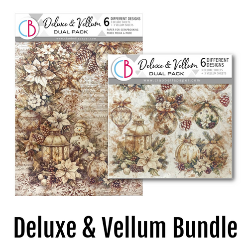 Ciao Bella - Winter Season - Deluxe Paper & Vellum Bundle - SS274