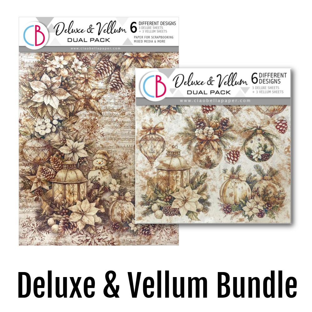 Ciao Bella - Winter Season - Deluxe Paper & Vellum Bundle - SS274