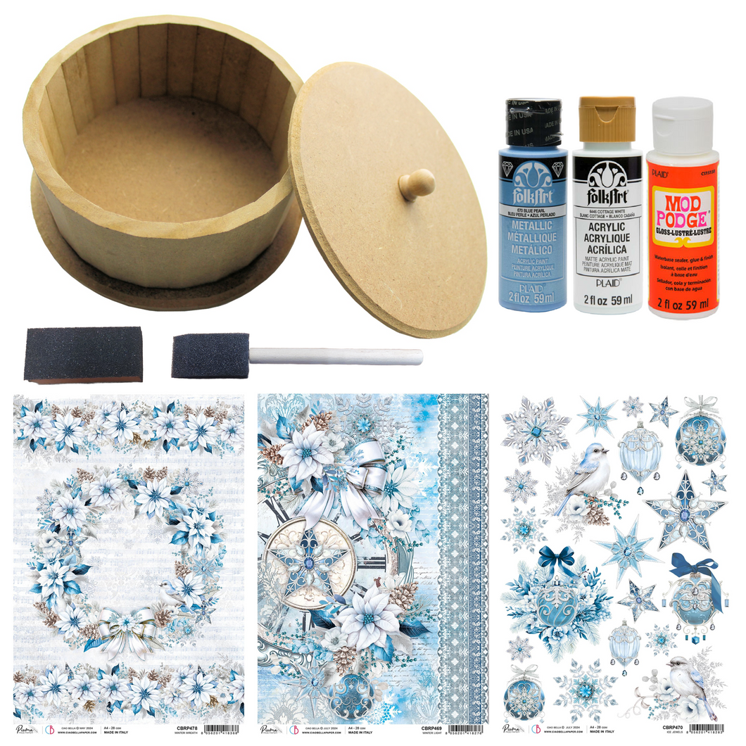 The Crafted Treasure Collection - Winter's Whisper Gift Box