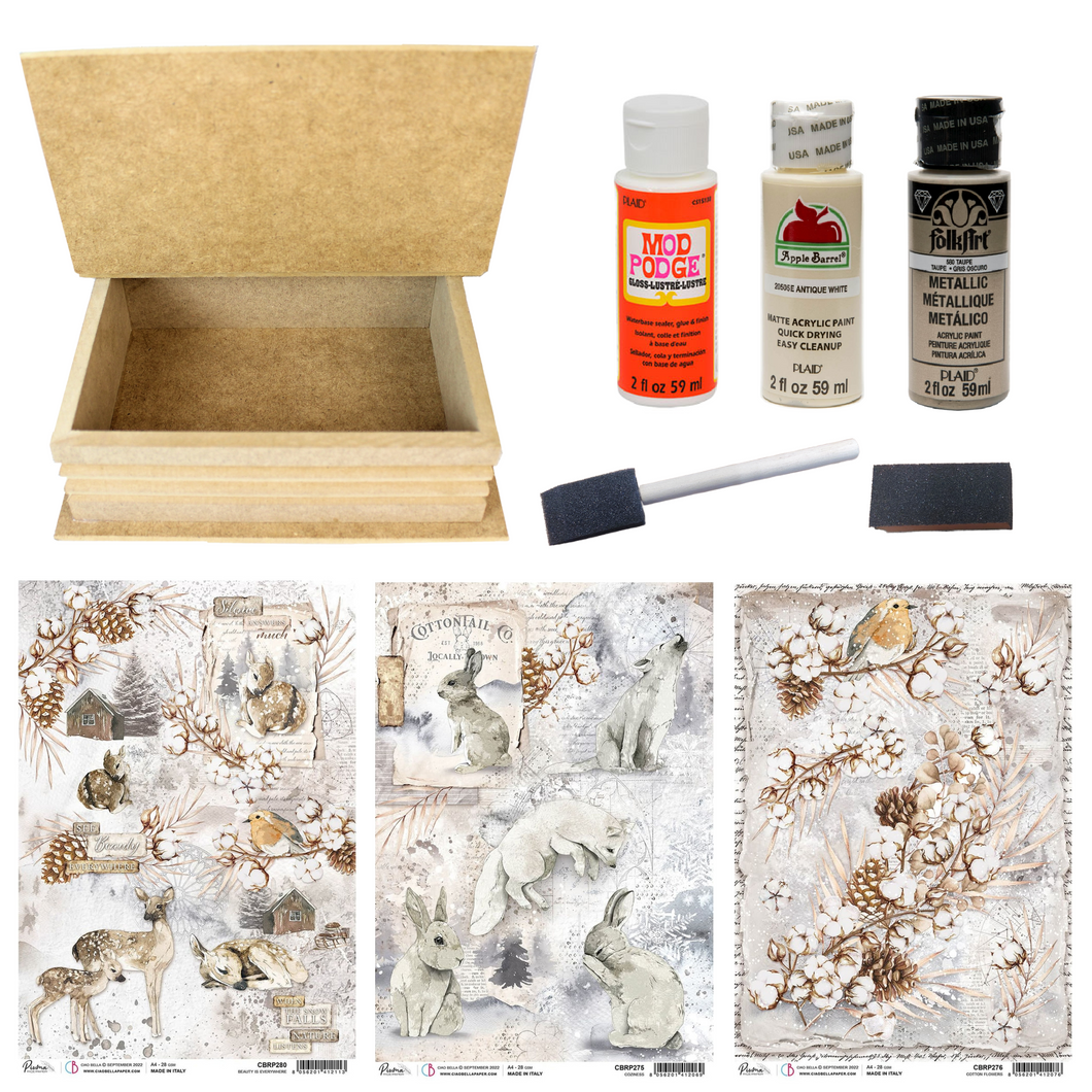 The Crafted Treasure Collection - Woodland Tales Gift Box