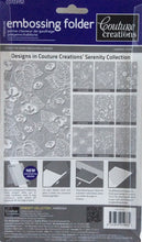 Couture Creations Embossing Folder - Serenity Collection: Ambrosia