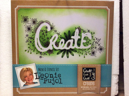 Crafters Companion Mask & Stencil Set by Leonie Pujol - Create