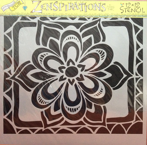 TCW Large Stencils - Zenspirations 12” x 12”