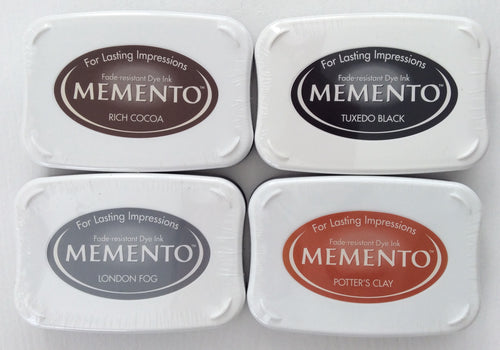 The Tsukineko Memento Fade Resistant Dye Ink Pad - 7 Colours to Chose From!