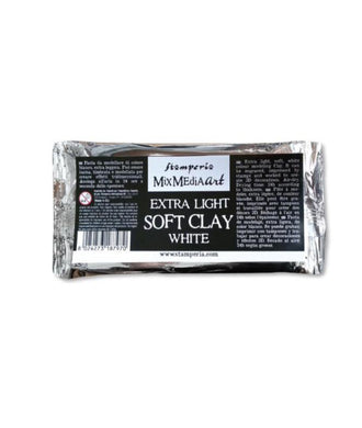 Stamperia Soft Clay Extra Light 160g - White