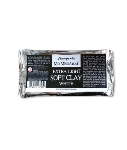 Stamperia Soft Clay Extra Light 160g - White