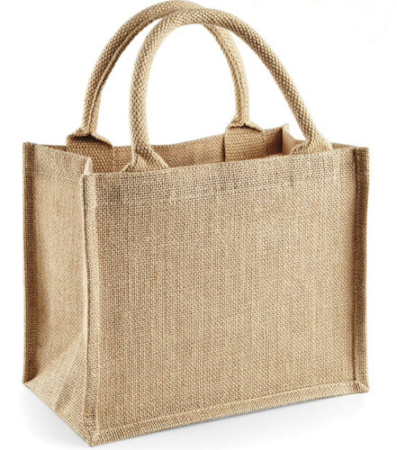 Jute Mini Gift Bag
