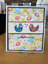 Art Inspirations by Wensdi Made A5 Clear Stamp Sheet - Funky Quirky Birds -  17 Stamps