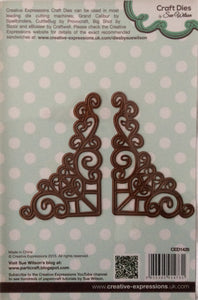 Creative Expressions Craft Dies by Sue Wilson Finishing Touches - Ornamental Corners 2 Dies