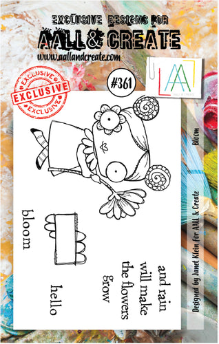 AALL & Create - A7 Clear Stamp Set Designed by Janet Klein - #361