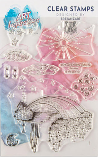 Art Inspirations with Martina A5 Stamp Set - Find Your Star - 9 Stamps