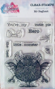 Art Inspirations with Mr Barghest A7 Stamp Set - Cutie Pie - 9 Stamps